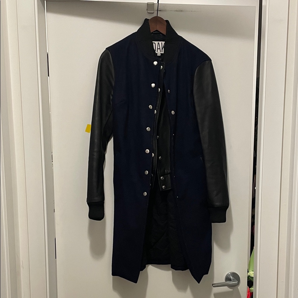 OAK Black and Navy Bomber Jacket